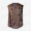 Bronze Cloud Dragon Antique Silk Satin Vest - 「銅棕雲龍」古董真絲面料背心