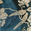 Jade Emerald Magnolia Bias-Cut Antique Silk Satin Vest - 「墨翠玉蘭」古董真絲面料斜裁上衣