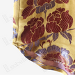 Gilded Gold Koi Fish Bias-Cut Antique Silk Satin Vest - 「鎏金錦鯉」斜裁古董真絲面料上衣
