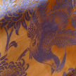 Amber Gold Lavender Phoenix Bias-Cut Antique Silk Satin Vest - 「珀金紫鳳」古董真絲面料斜裁上衣