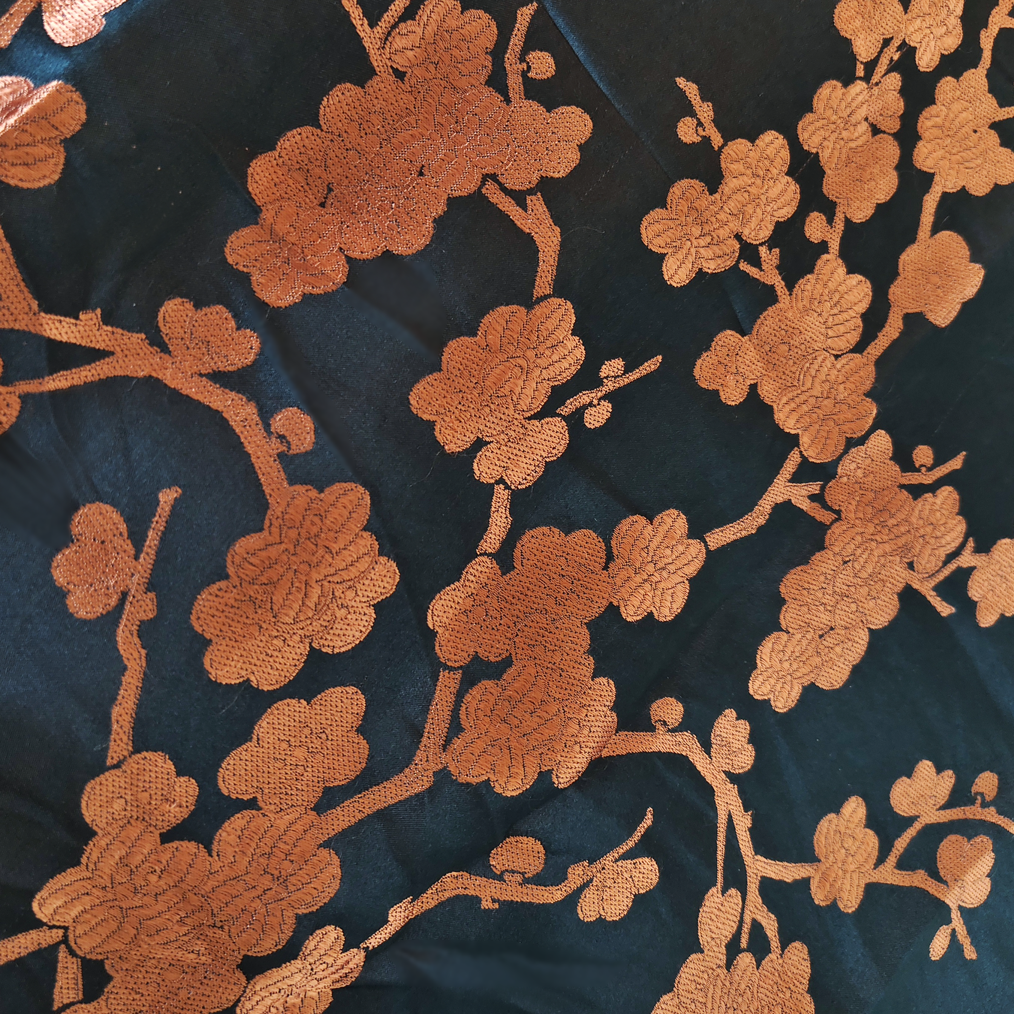 Vase Plum Vintage Silk Satin Sleeveless Top - 真絲老緞無袖上衣