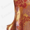 Gilded Chrysanthemum Vintage Silk Satin Sleeveless Top - 真絲老緞無袖上衣