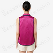Rouge Auspicious Dragon Embroidered Silk Vest - 「胭脂瑞龍」刺繡真絲馬甲