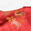Crimson Phoenix Plume Antique Brocade Silk Vest - 「丹緋鳳翎」古董真絲马甲