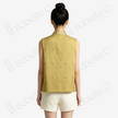 Gilded Striped Floral Tang Brocade Waistcoat - 鎏金條綺唐錦馬甲