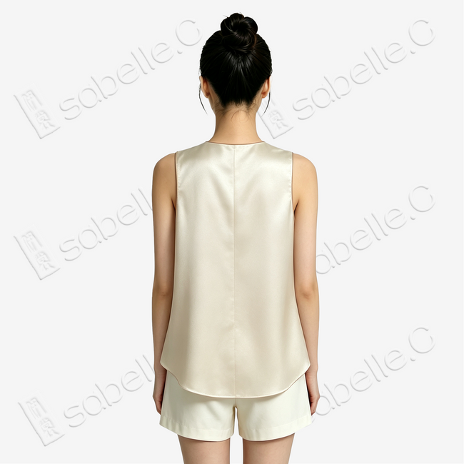 Silver Gilded Baoxiang Medallion Tang Brocade Waistcoat - 「銀鎏團寶」唐錦馬甲