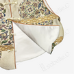 Silver Gilded Baoxiang Medallion Tang Brocade Waistcoat - 「銀鎏團寶」唐錦馬甲