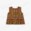 Fortune & Prosperity Mahjong Motif Gambiered Canton Silk Vest - 「財祿麻將紋」紅雲紗馬甲