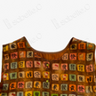 Fortune & Prosperity Mahjong Motif Gambiered Canton Silk Vest - 「財祿麻將紋」紅雲紗馬甲