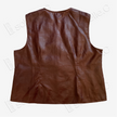 Gambiered Canton Silk Vest - 紅雲紗馬甲