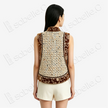 Ruyi Longevity Pattern Zhang Velvet Vest - 如意團壽漳絨馬甲