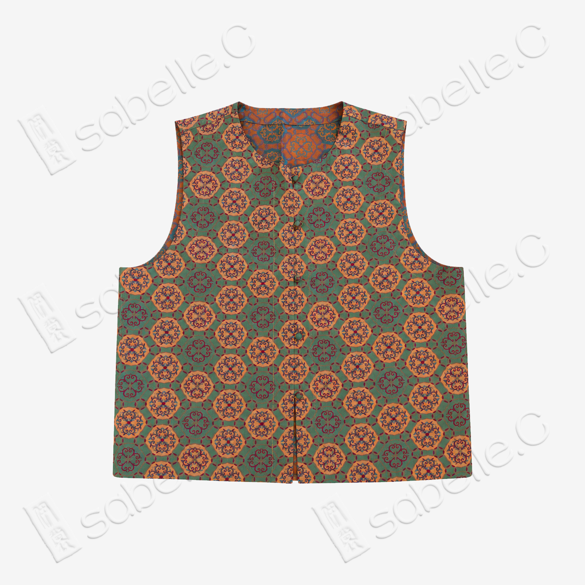 Shu Brocade Vest - 蜀錦馬甲