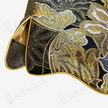 Jet Black Gilded Butterfly Tang Brocade Vest - 「玄底金蝶」唐錦馬甲
