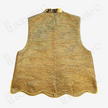 Jet Black Gilded Butterfly Tang Brocade Vest - 「玄底金蝶」唐錦馬甲