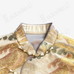 Gilded Ocean Wave Tang Brocade Vest - 「金瀾觀海」唐錦馬甲