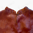 Gambiered Canton Silk Vest - 紅雲紗馬甲