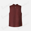 Gambiered Canton Silk Vest - 紅雲紗馬甲