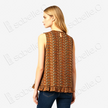 Ochre Gold Longevity Motif Shu Brocade Vest - 「赭金萬壽」蜀錦馬甲