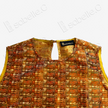 Ochre Gold Longevity Motif Shu Brocade Vest - 「赭金萬壽」蜀錦馬甲