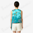 Vintage Silk Brocade Vest - 「翠瀾蝶敘」古董真絲老織錦馬甲
