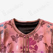 Blush Rouge Phoenix Auspicious Vintage Silk Brocade Waistcoat - 「胭霞鳳儀」真絲老織錦馬甲
