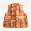 Song Brocade Vest - 「橙錦方華」宋錦馬甲