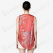 Vintage Silk Vest - 「丹霄龍曜」古董真絲斜裁馬甲