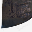 Vintage Silk Vest - 「玄墨梅翎」古董真絲斜裁馬甲