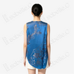 Vintage Silk Vest - 「靛羽繁芳」古董真絲斜裁馬甲