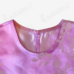 Vintage Silk Vest - 「粉綺瑤芳」古董真絲斜裁馬甲
