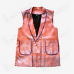 Vintage Silk‑Satin Sleeveless Waistcoat - 古董真絲老緞無袖馬甲外套