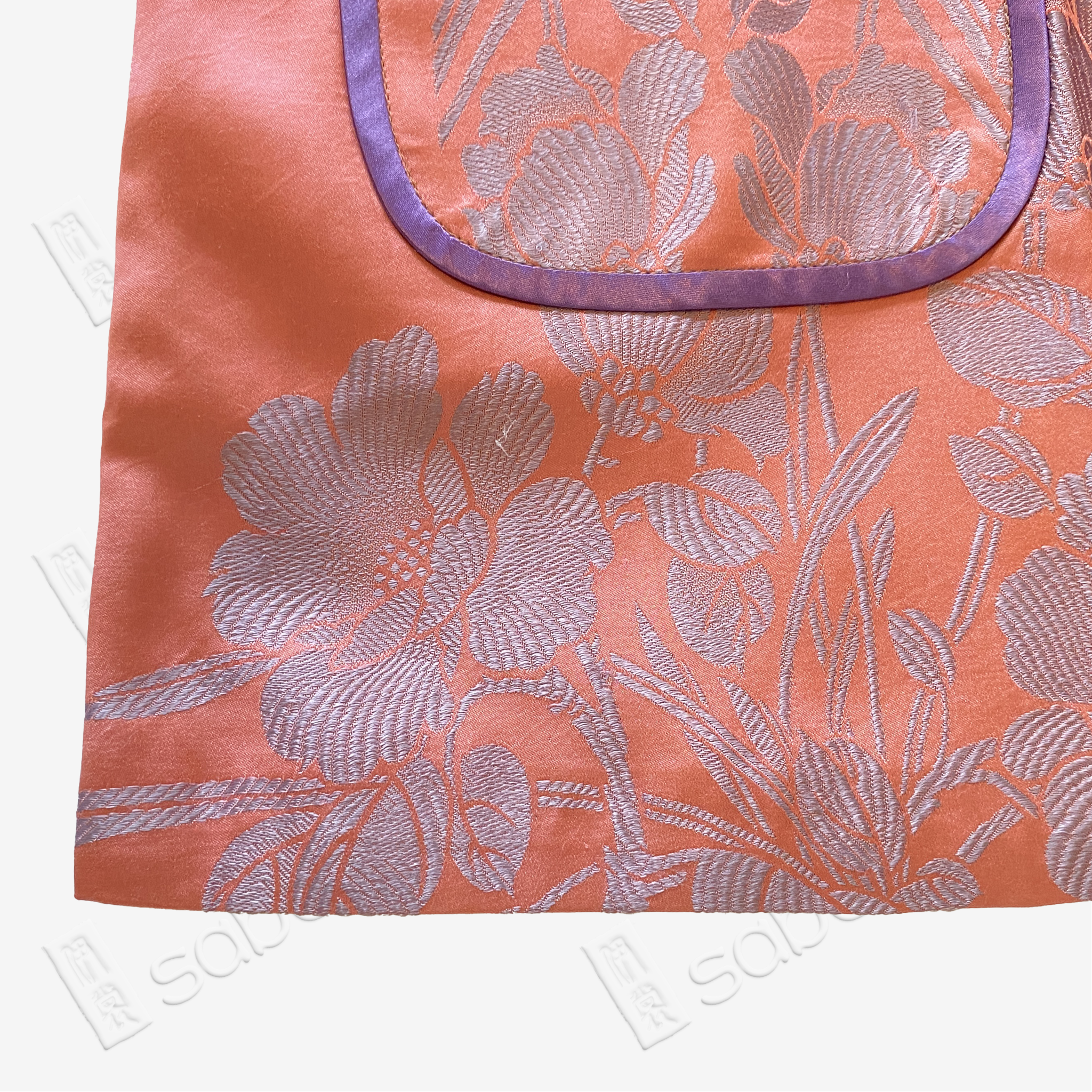 Vintage Silk‑Satin Sleeveless Waistcoat - 古董真絲老緞無袖馬甲外套