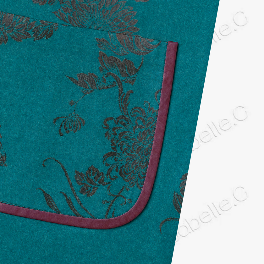 Vintage Silk‑Satin Sleeveless Waistcoat - 古董真絲老緞無袖馬甲外套