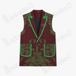 Vintage Silk‑Satin Sleeveless Waistcoat - 古董真絲老緞無袖馬甲外套