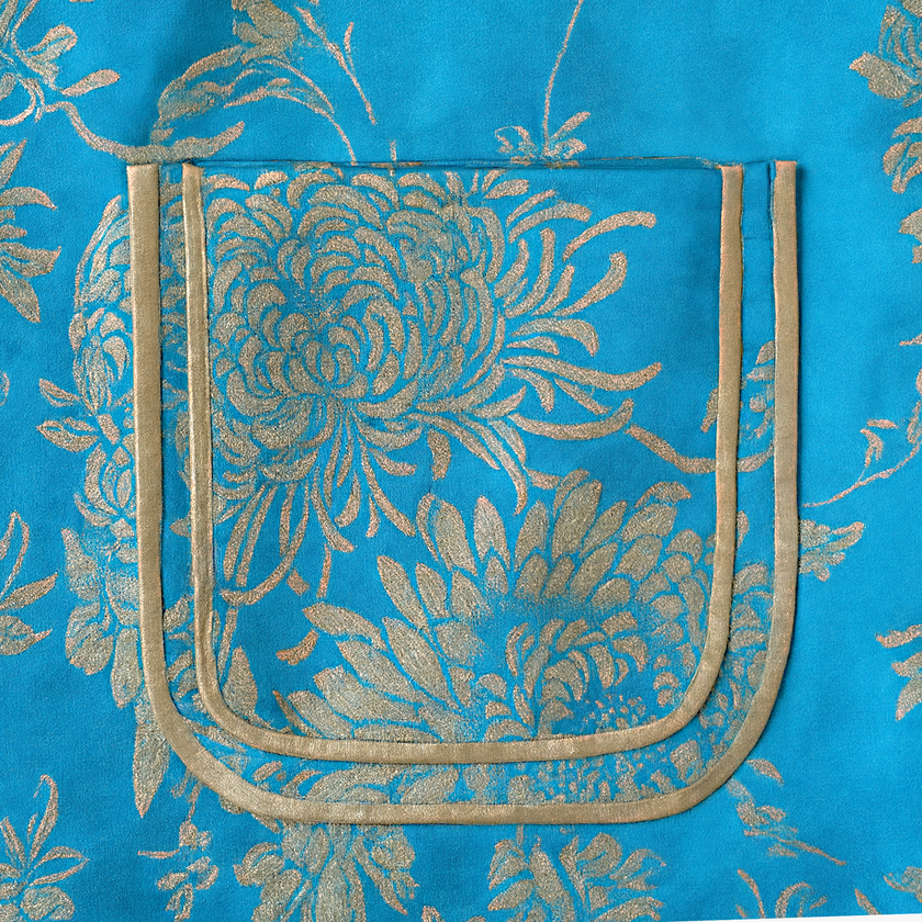 Vintage Silk‑Satin Sleeveless Waistcoat - 古董真絲老緞無袖馬甲外套