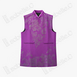 Vintage Silk‑Satin Sleeveless Waistcoat - 古董真絲老緞無袖馬甲外套