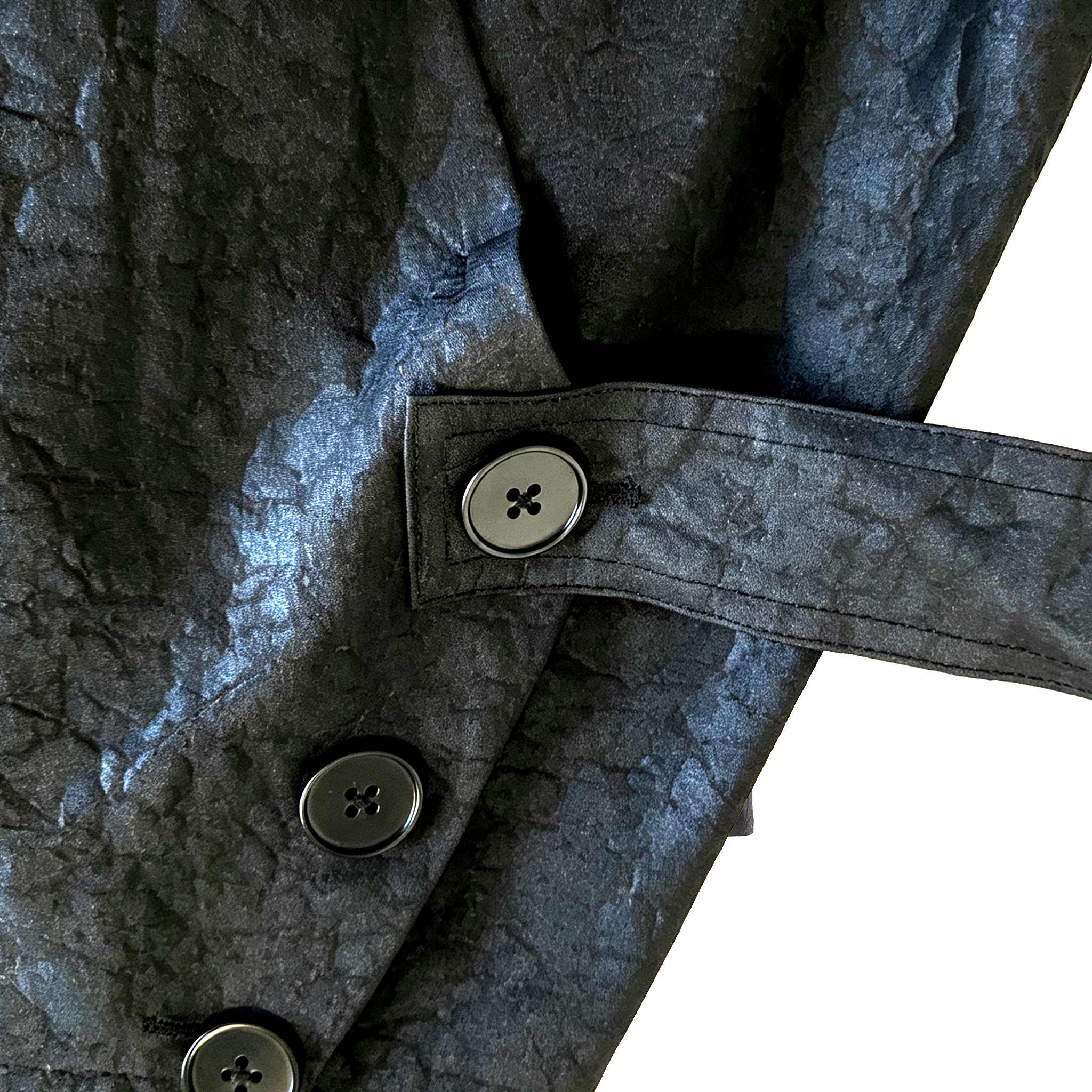 Gambiered Canton Silk Vest - 香雲紗馬甲