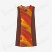 Kesi‑Silk Colour‑Block Sleeveless Top - 緙絲拼接無袖上衣