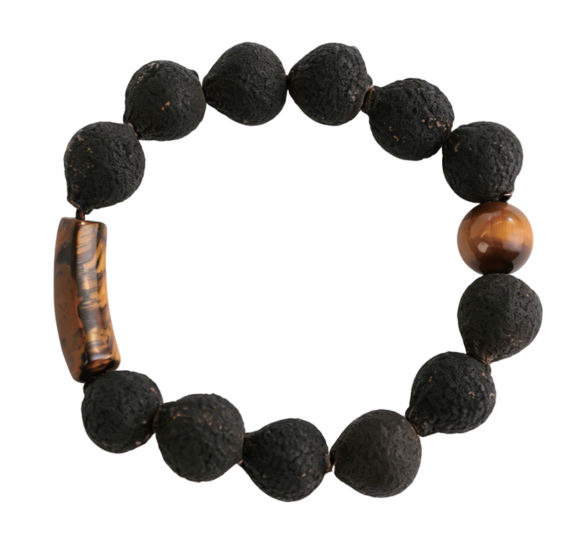 【LUMINOUS DRIFT】Heritage Citrus Bracelet - 流光雙圈 | 非遺胎柑手串