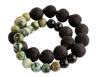 【EMERALD WONDERLAAND】 Heritage Citrus Bracelet - 綠野仙蹤雙圈 | 非遺胎柑手串