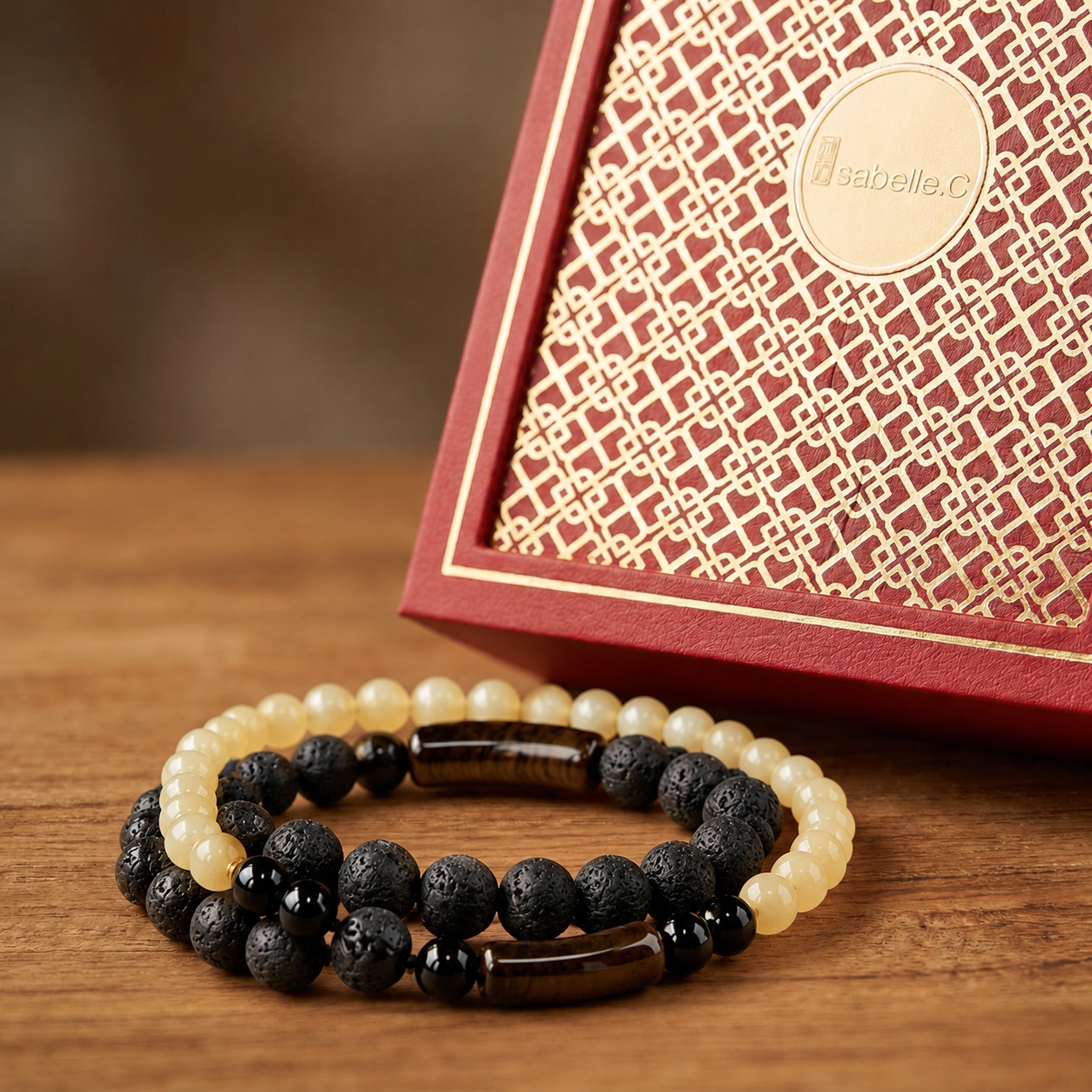 【SUNLIT】 Heritage Citrus Bracelet - 沐陽 | 非遺胎柑手串